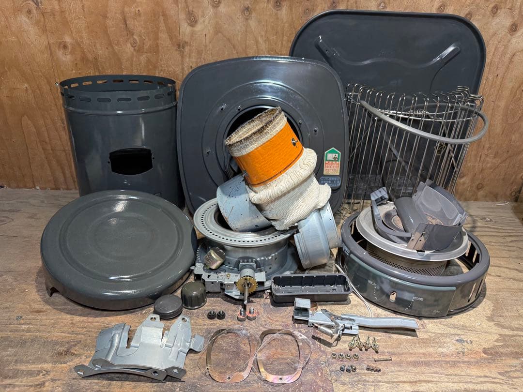 芯乾燥済 石油ストーブ コロナ SL-111 分解メンテナンス済 89年製 黒