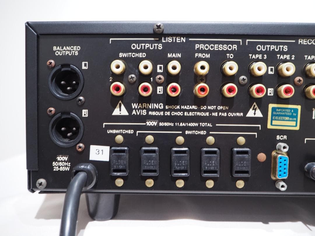 【値下げ】整備済 McIntosh C40 オーディオコントロールセンター