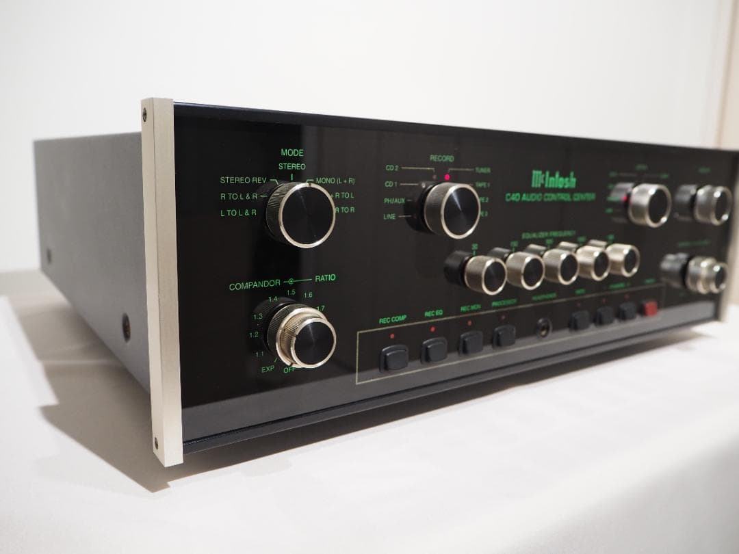 【値下げ】整備済 McIntosh C40 オーディオコントロールセンター