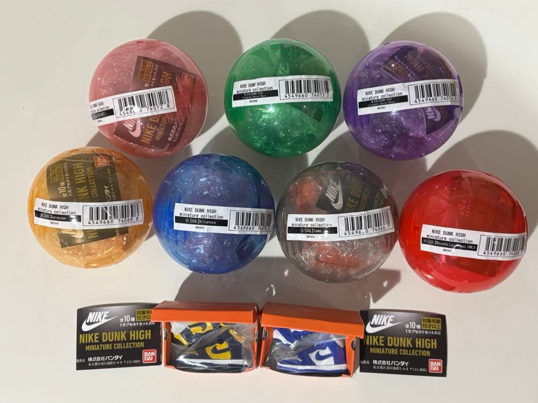 【未開封】NIKE DUNK HIGH miniature collection