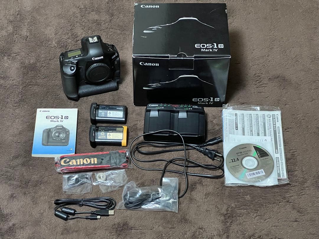 【バッテリー2個付き】Canon EOS-1D Mark IV
