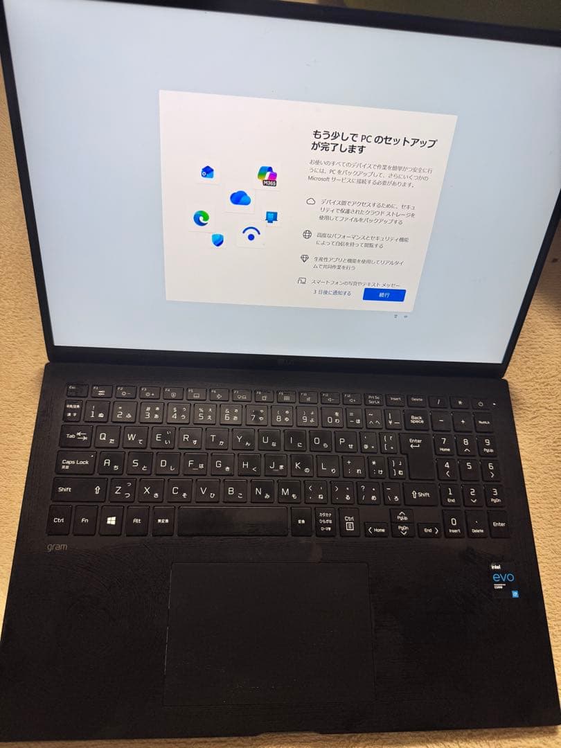 ノートパソコン gram16.0型 /Core i7 /1TB /16GB