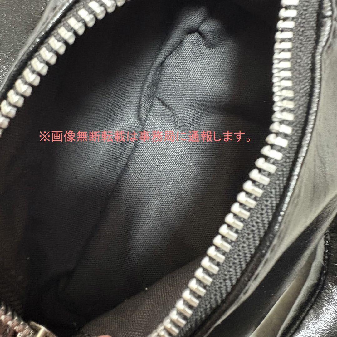 ブラック コムデギャルソン フェイク レザー クマ バッグ/ポーチ ベアー