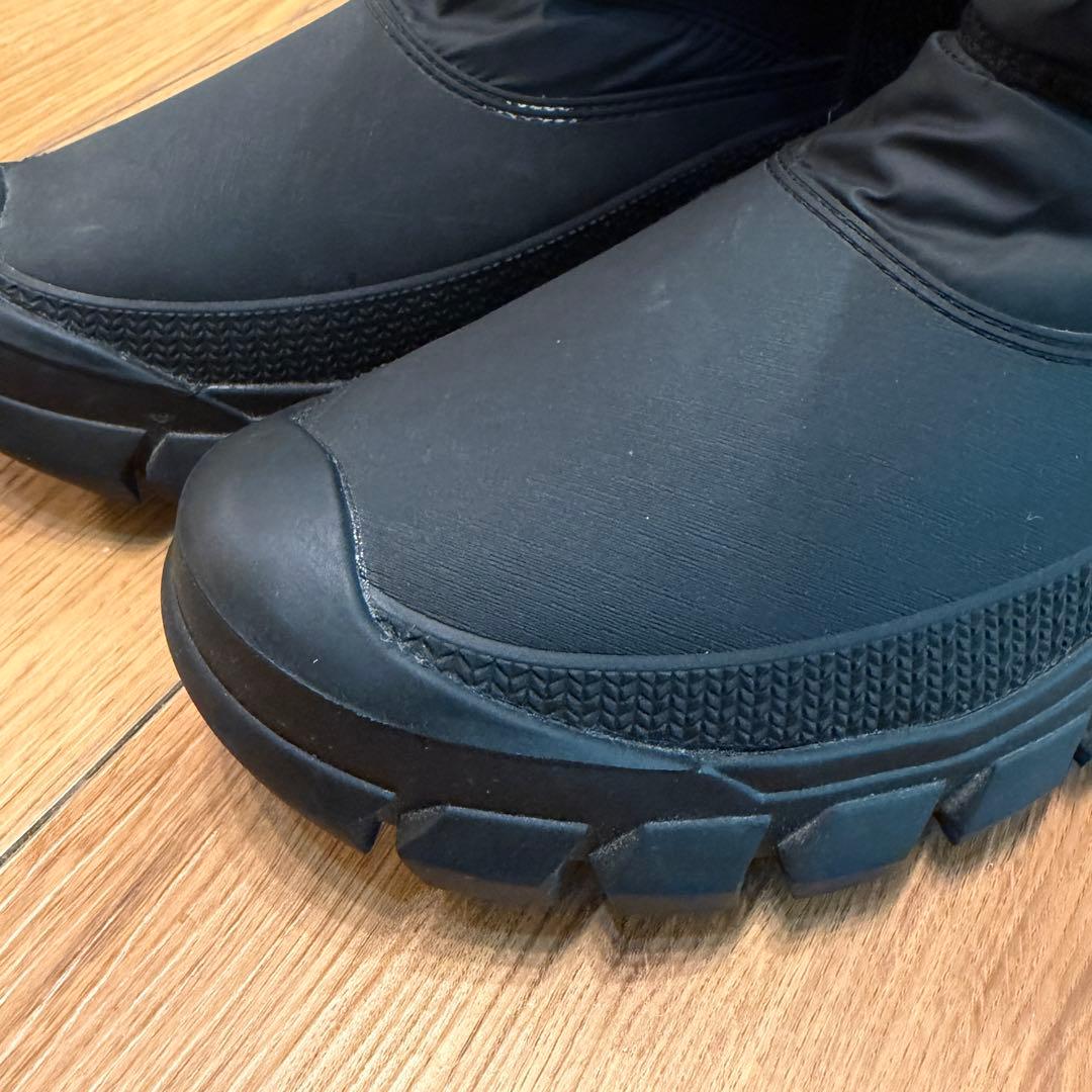 【HUNTER】ハンター ブラック スノーブーツレディース 24cm