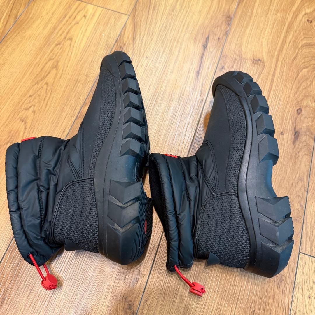 【HUNTER】ハンター ブラック スノーブーツレディース 24cm