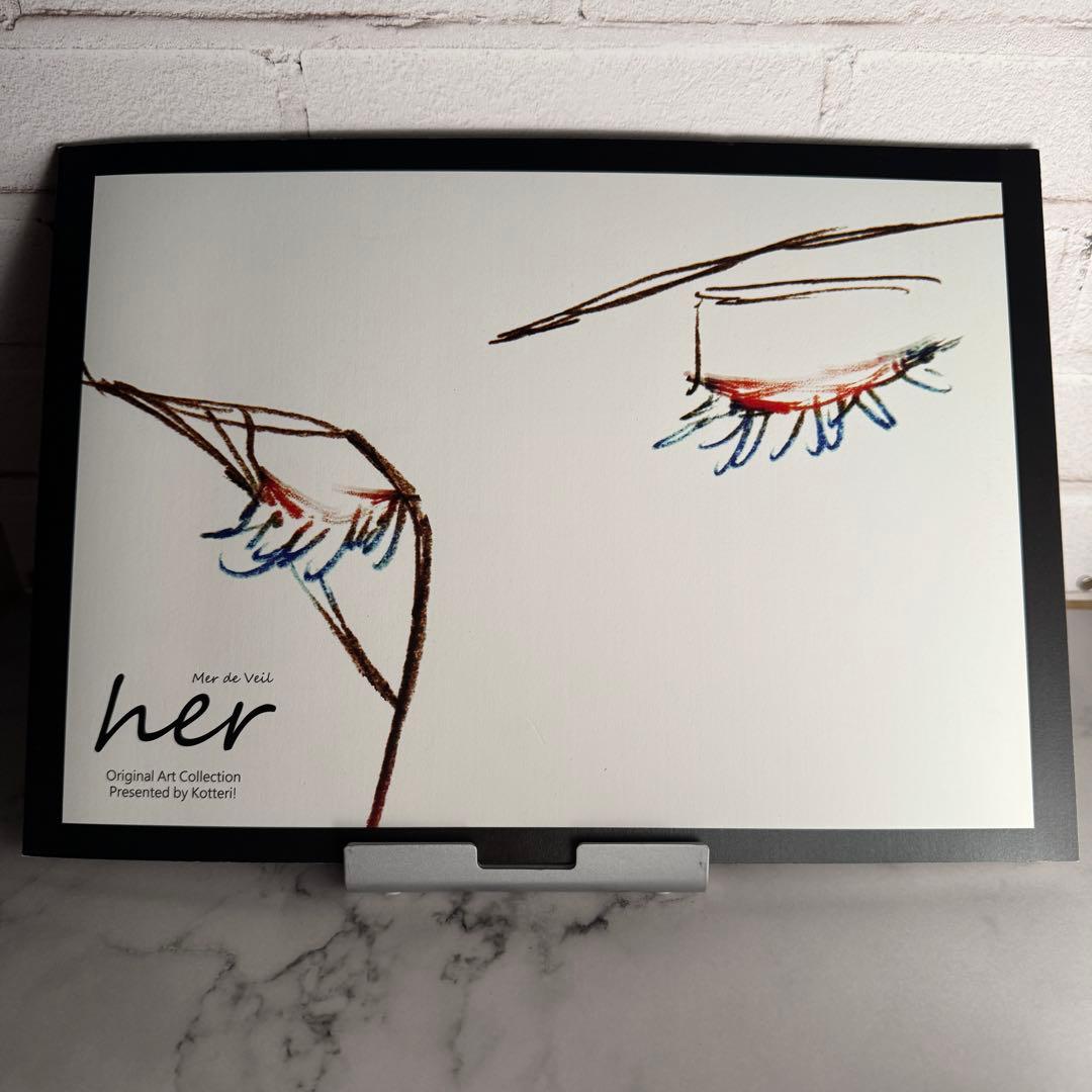 レア品 コテリ(Kotteri!)「her」「tu.」 + ポストカードセット