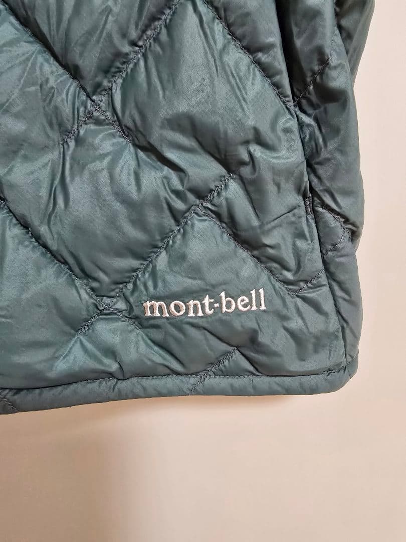 mont-bell スペリオダウン ラウンドネックT グリーンWomen's　S