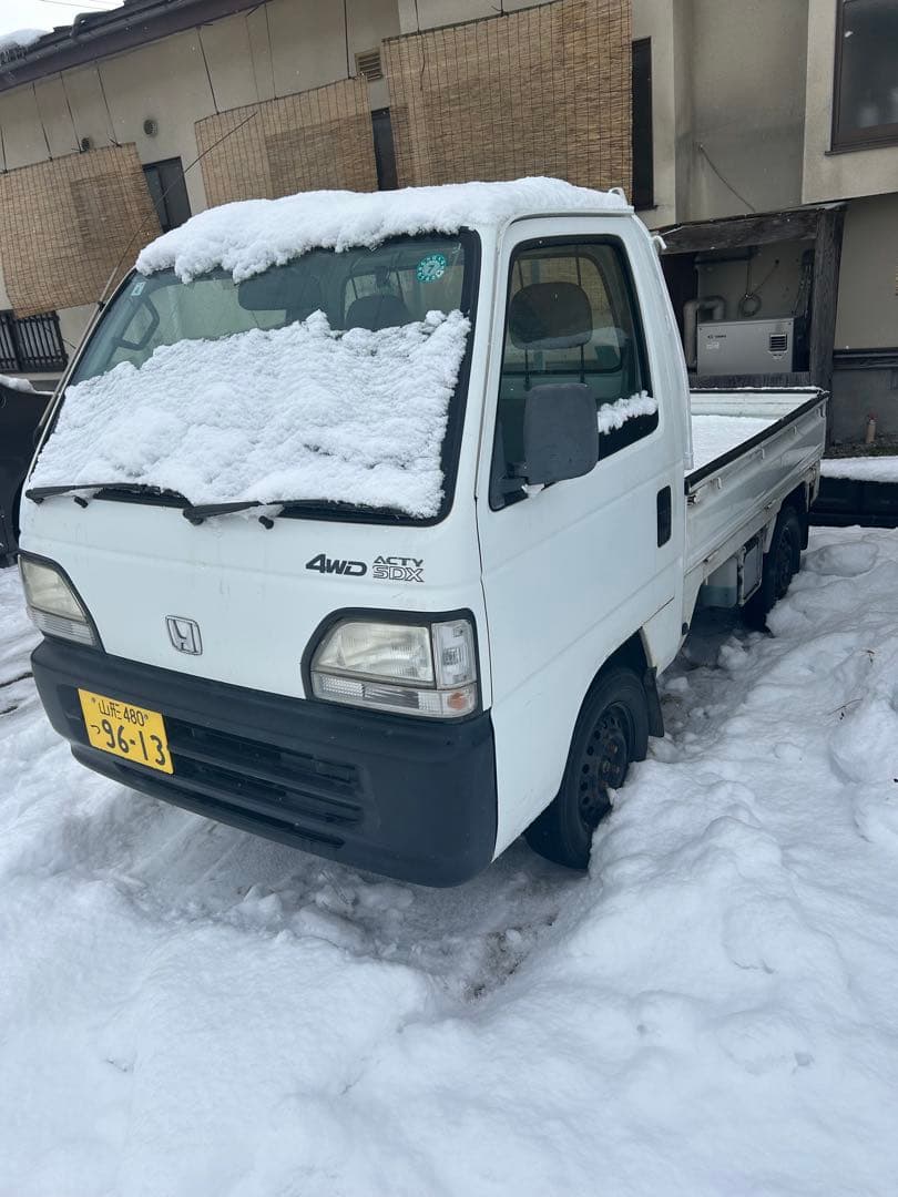 8万円オール込み即乗りアクティ 4WD ワン一オナー9万km車検R8/4