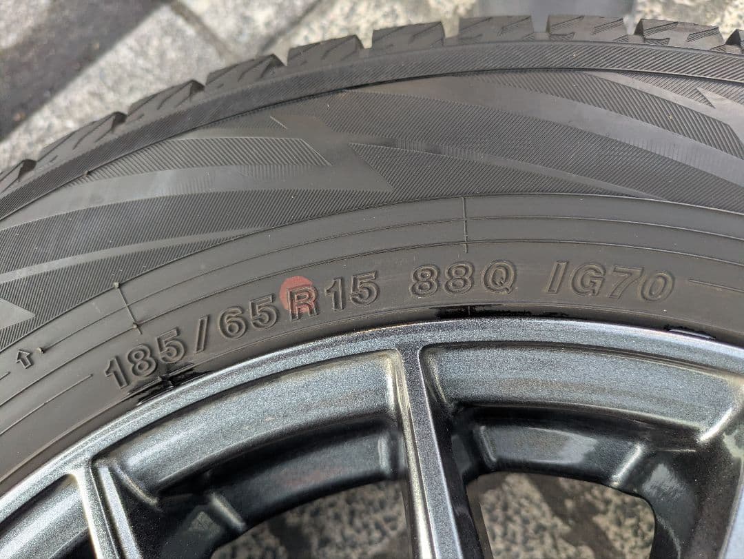 ※まーくん※　２個口①YOKOHAMA IG70 185/65R15