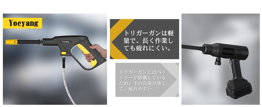 【匿名配送】高圧洗浄機12MPa 家庭用高圧洗浄機 3段階水圧調節