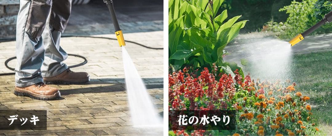 【匿名配送】高圧洗浄機12MPa 家庭用高圧洗浄機 3段階水圧調節