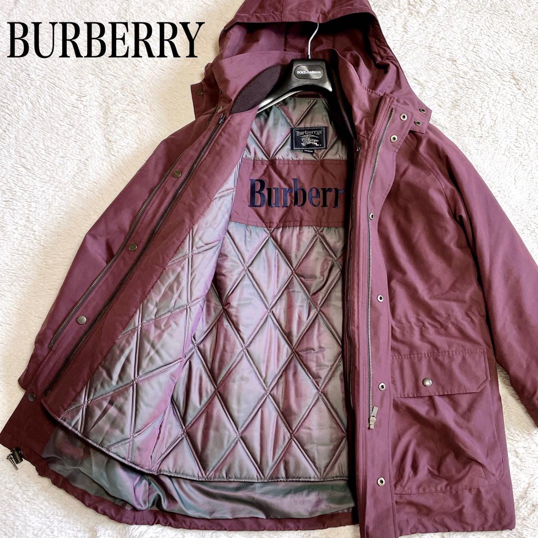 BURBERRY 80s ヴィンテージ モッズコート ブルゾン フードジャケット