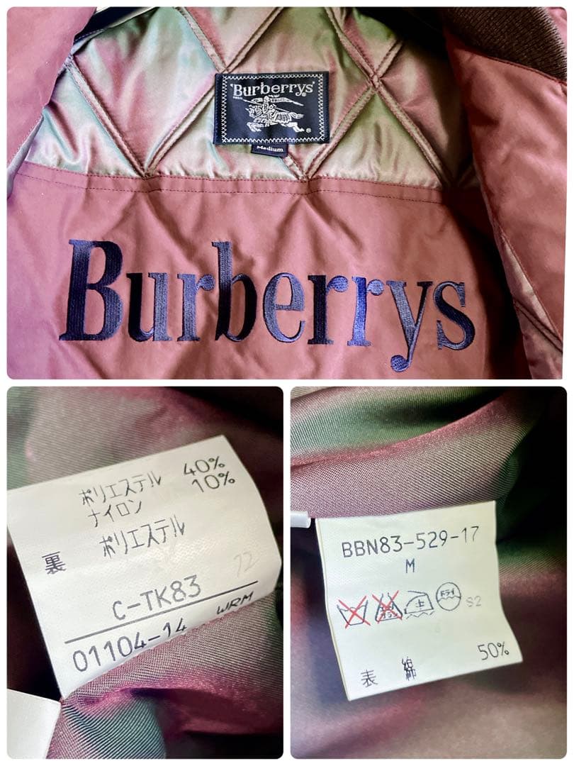 BURBERRY 80s ヴィンテージ モッズコート ブルゾン フードジャケット
