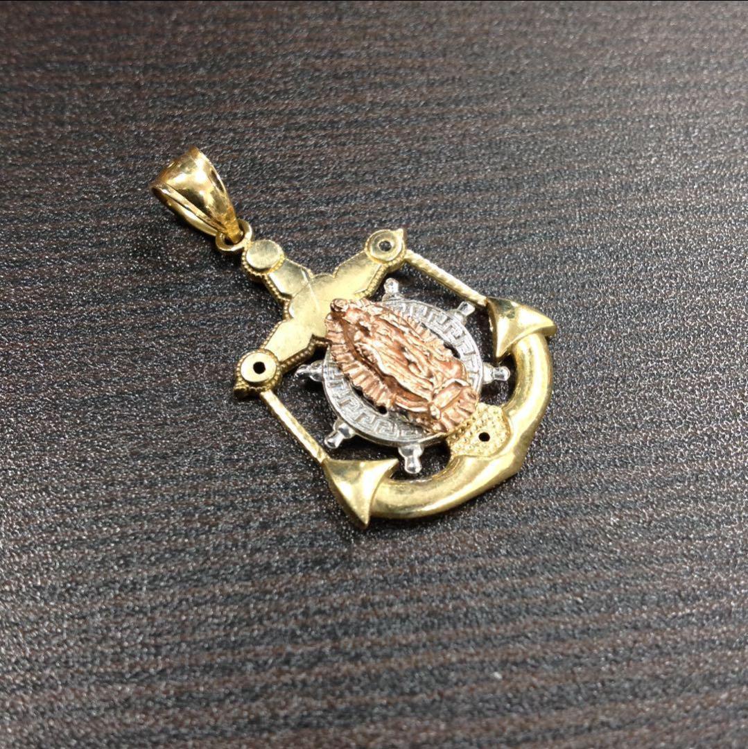 イエロー/ホワイトゴールドペンダント アンコール