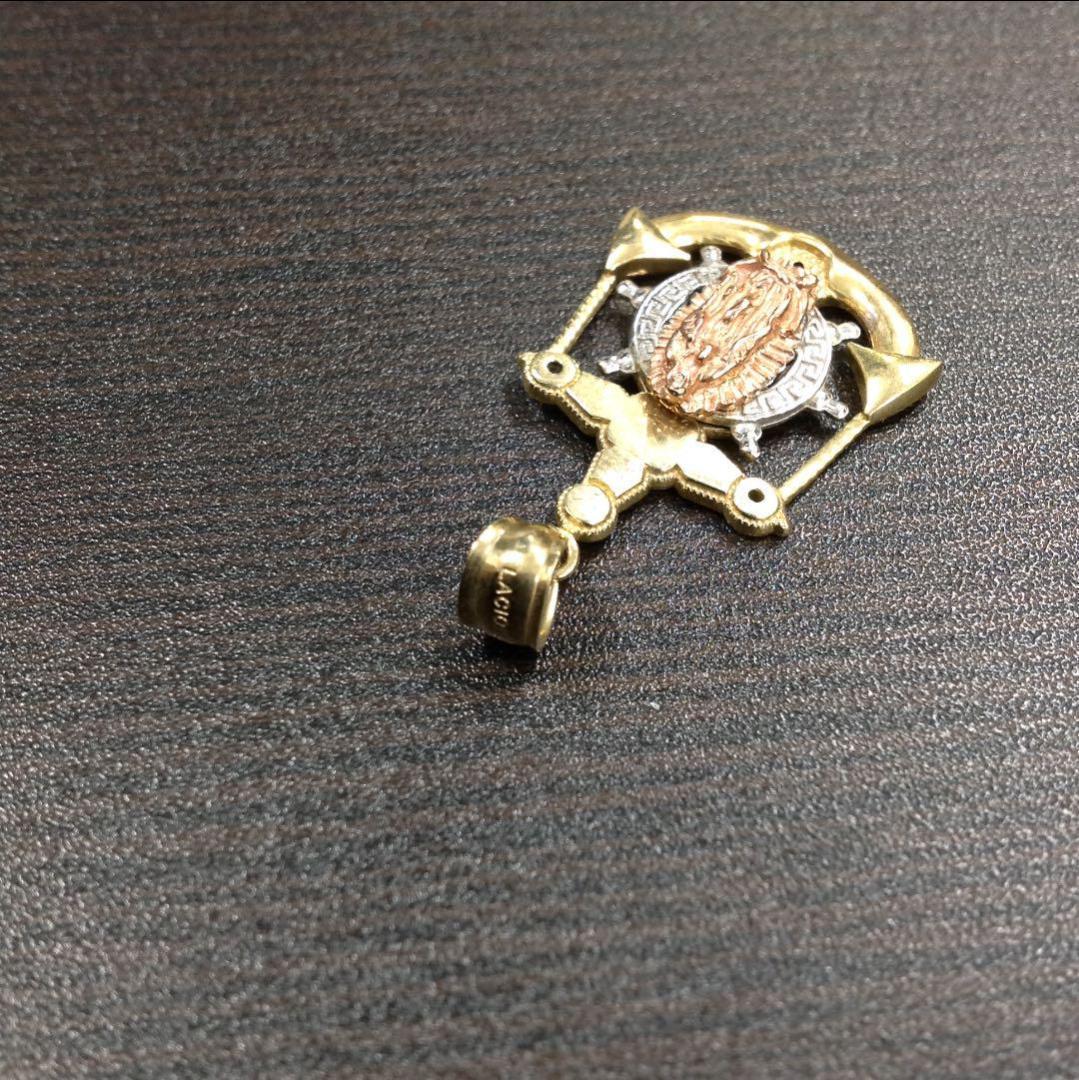 イエロー/ホワイトゴールドペンダント アンコール