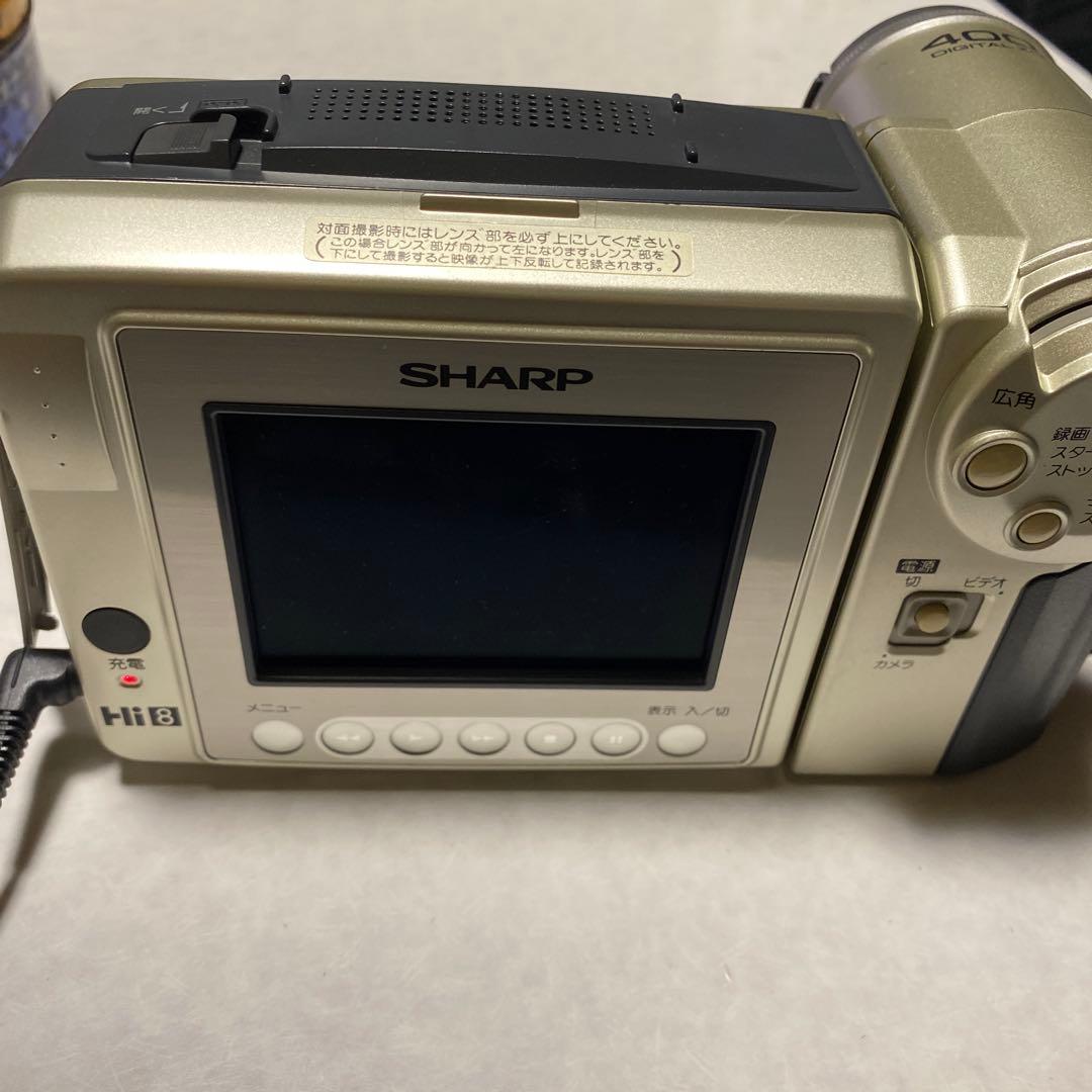 SHARP VideoHi8 ビデオカメラ　VL-EH500 ①