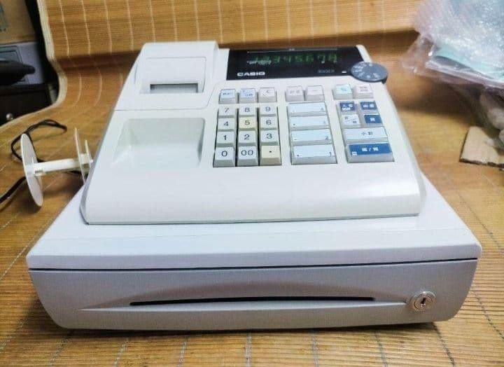 カシオレジスター　100ER　簡単便利特殊　送料込　077210