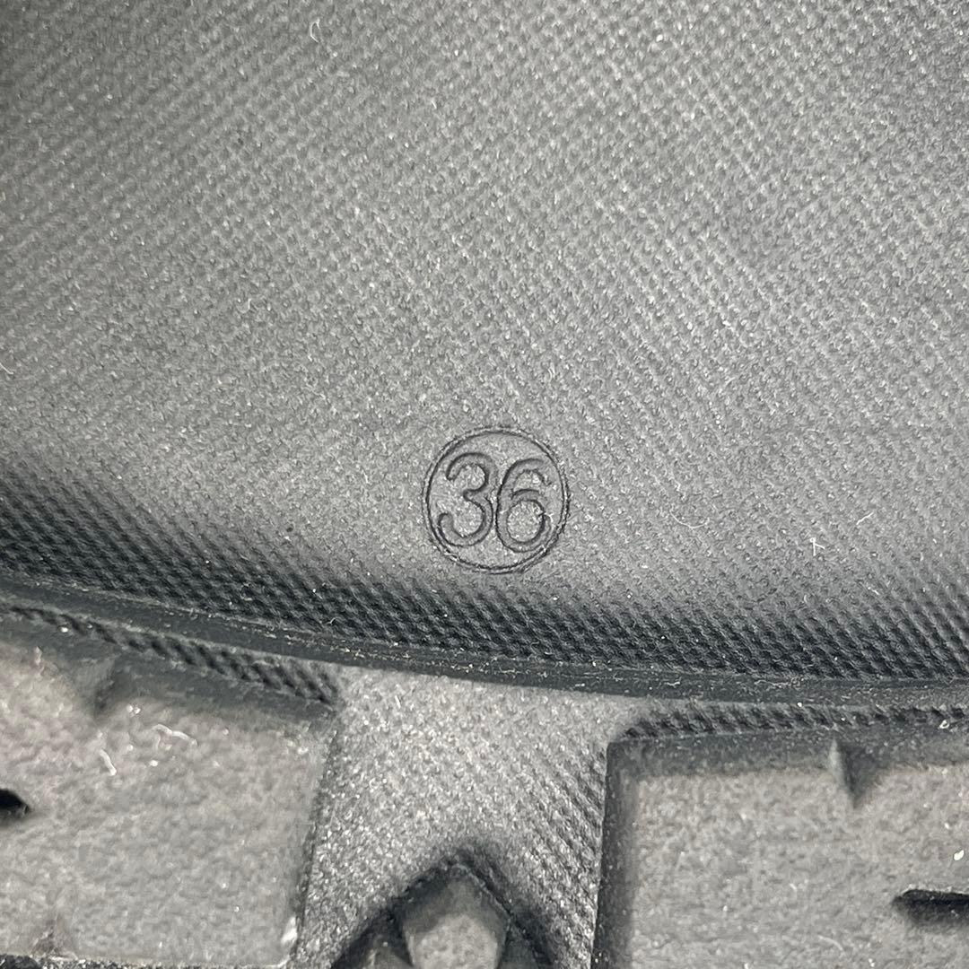 【美品】REMME レメ サイドゴアブーツ チェルシーブーツ 36 厚底　黒