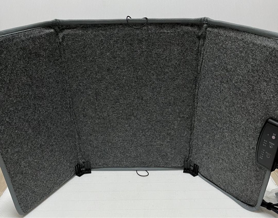 2個 ニトリ 折りたためるパネルヒーター 遠赤外線 隙間 収納 No.61