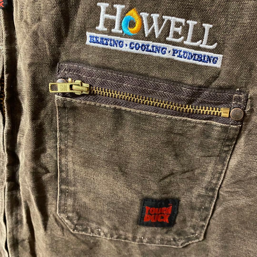 TOUGH DUCK ダック生地　カナダ製デトロイトジャケット　ダークブラウン