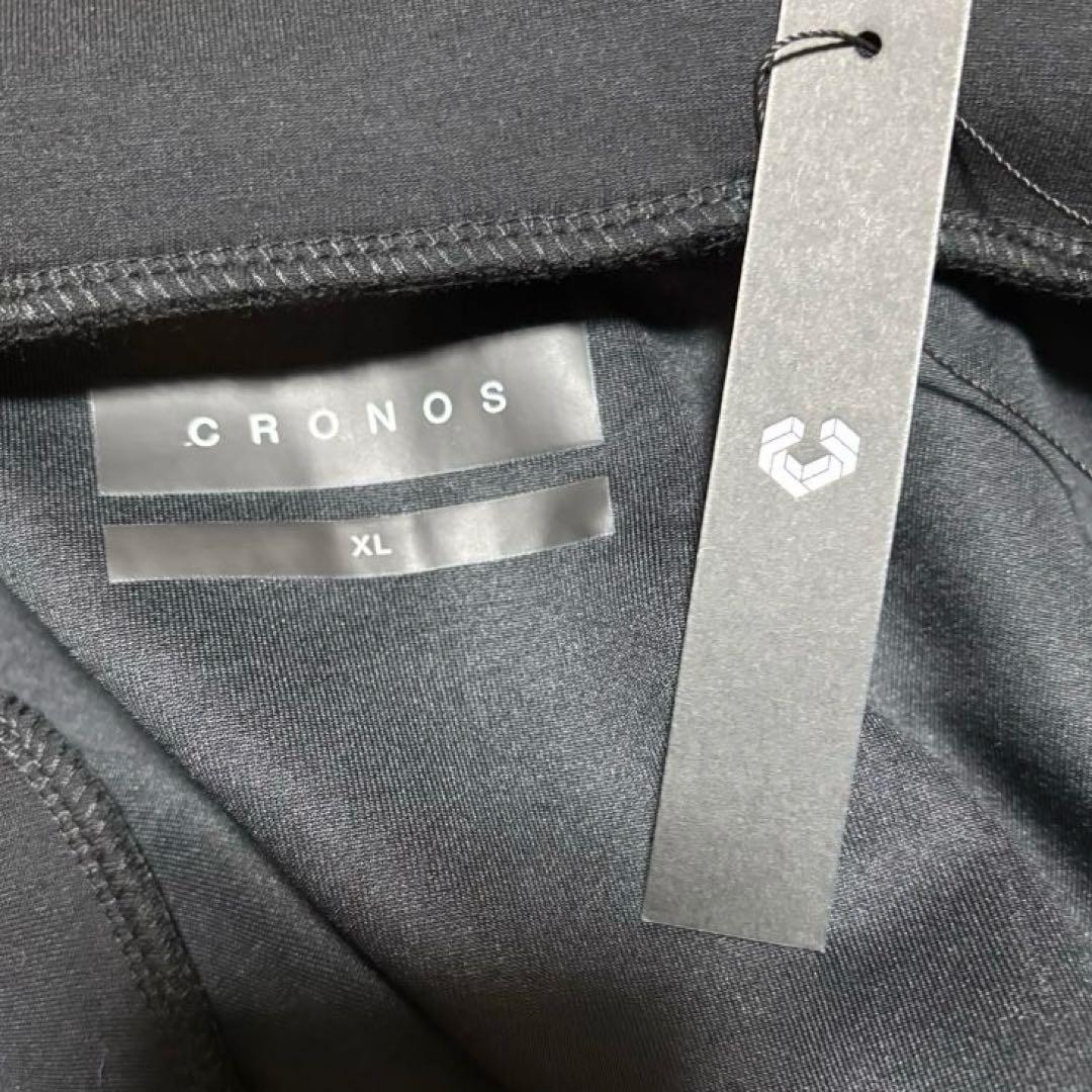 未使用CRONOS パーカーDOUBLE STRIPES ZIP HOODIE