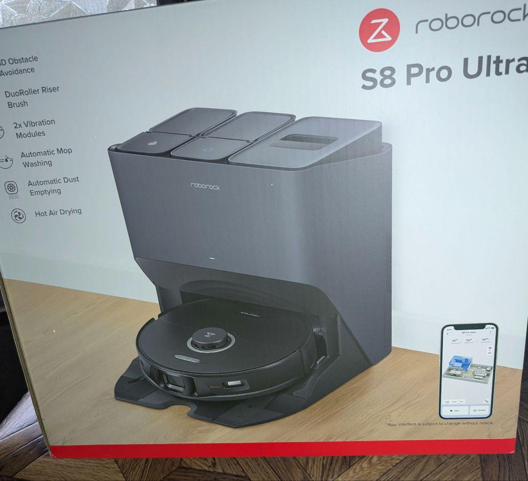 ロボロック　Roborock S8 Pro Ultra 本体　ロボット掃除機