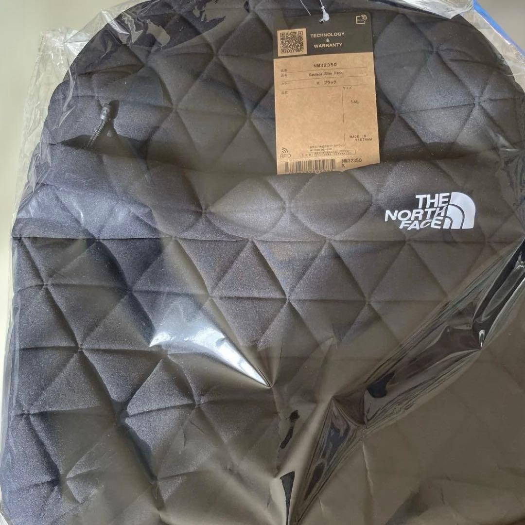 【新品未使用】THE NORTH FACE ジオフェイス スリムパック黒　14L