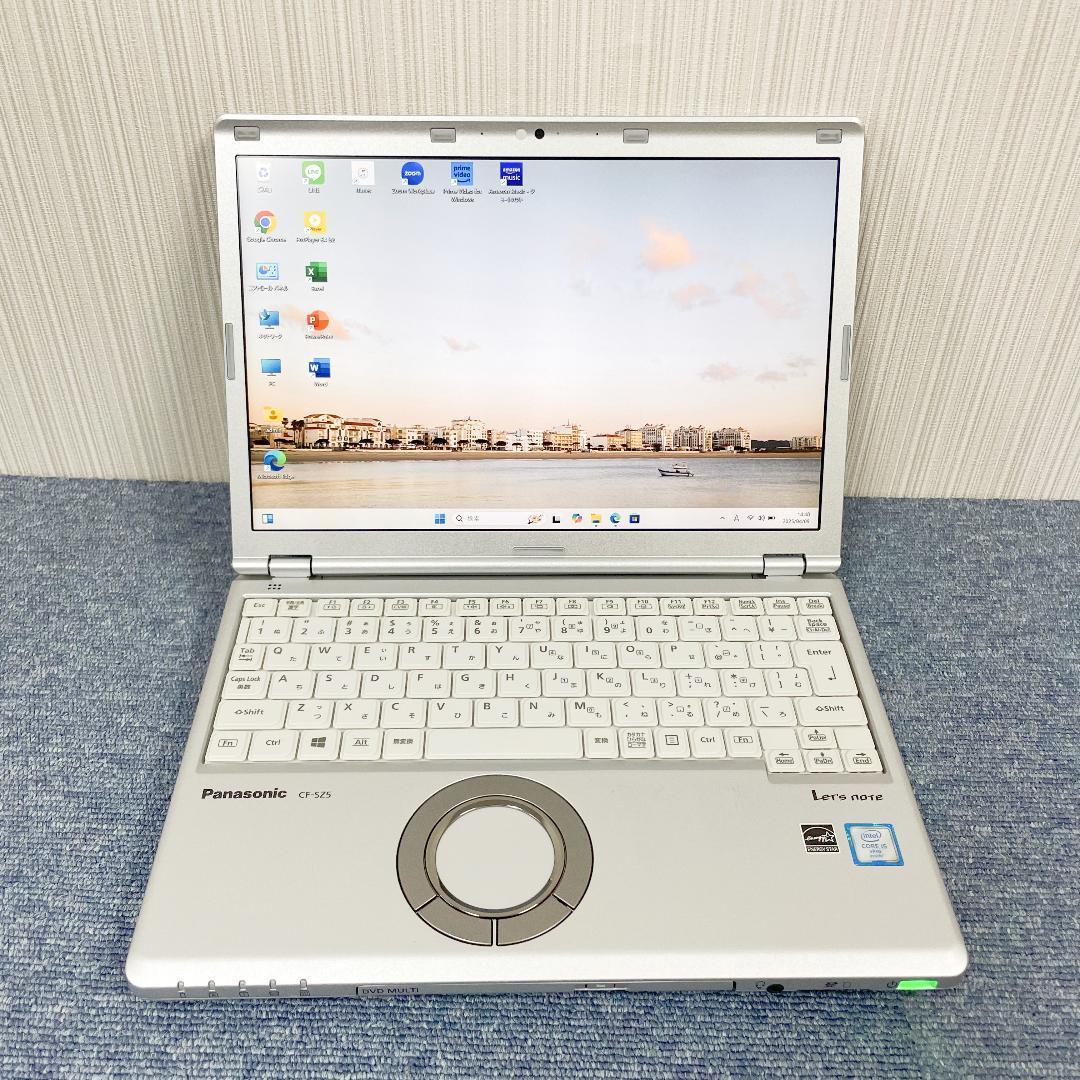パナソニック　ノートパソコン　Windows11　オフィス付き　SSD256GB