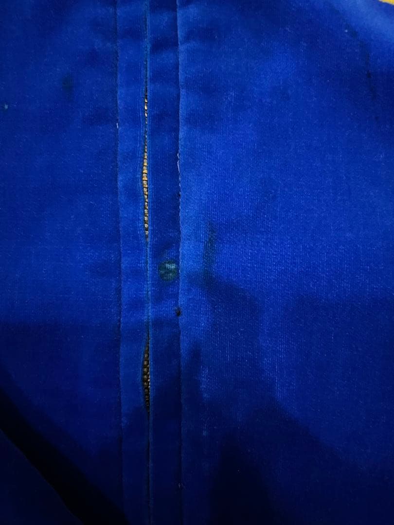 EVISU evisu スカジャン青　スーベニアジャケット　40 希少なデザイン