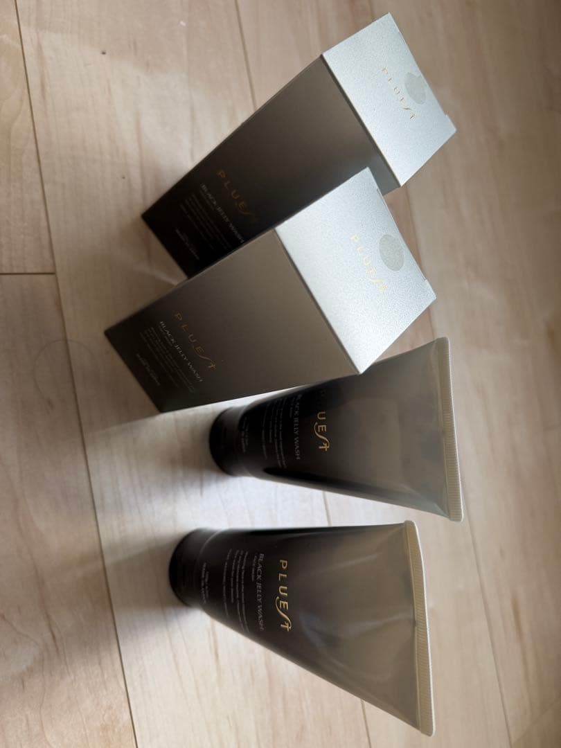 4点セットPLUEST プルエスト ブラックジェリー ウォッシュ120g