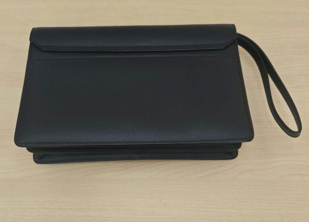 dunhill ダンヒル サイドカー レザー クラッチバッグ セカンドバッグ