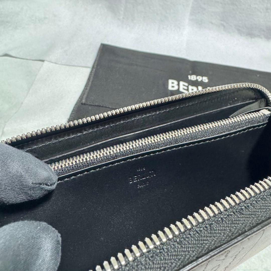 【自宅保管・ほぼ未使用品】BERLUTI イタウバ ジップウォレット