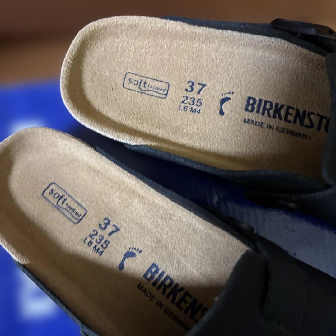 BIRKENSTOCK Boston サンダル ブラック 37
