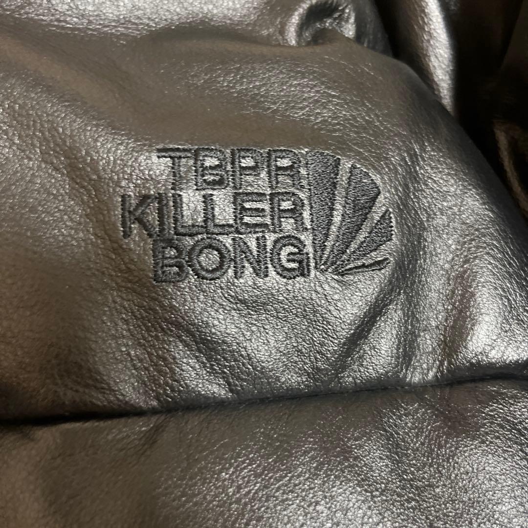 ち*び様 TIGHTBOOTH TBKB LEATHER MA-1 DOWN J