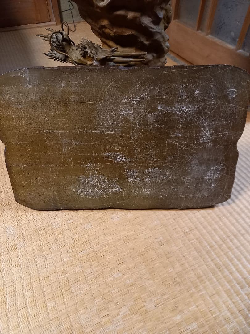 龍と観音様　昭和レトロ　置物