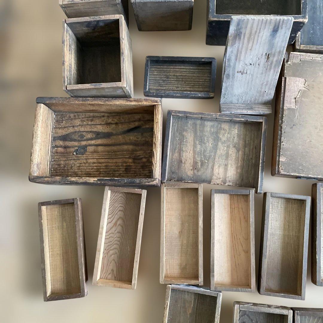 【ゲリラ品w】活版印刷所から出た木のもの　色々　50個くら-2【活版印刷】