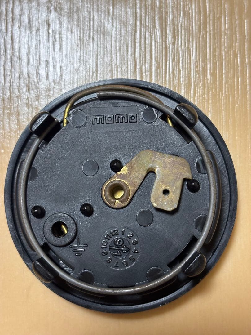 MOMO ウッド ステアリングホイール 3スポーク 350φ