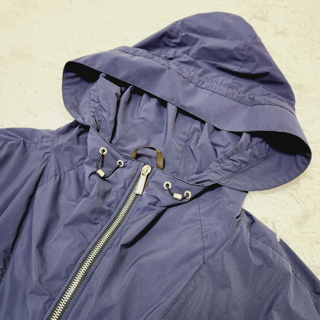 【美品】MooRER ムーレー LOBELIA ストレッチ ナイロンジャケット紺