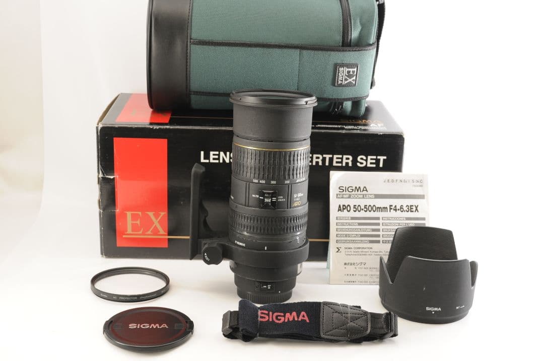 SIGMA 50-500mm F4-6.3 超望遠 ズームレンズ キヤノンEF用