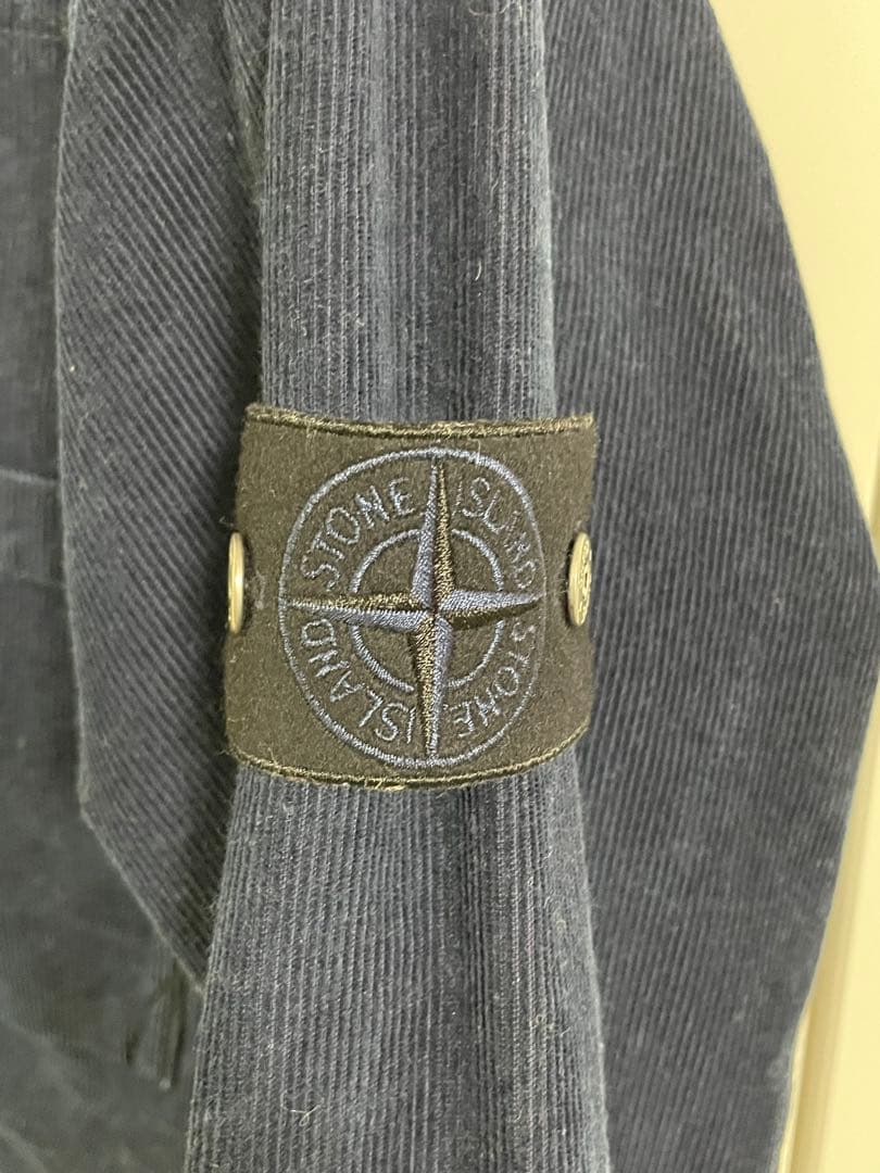 25aw STONE  オーバーシャツ リブディテール＆リンス加工