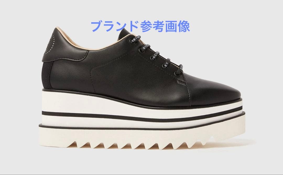 STELLA McCARTNEY スニークエリス❣️ブラック 24センチ