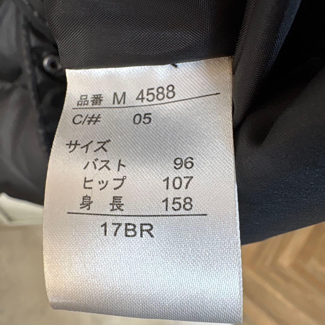 美品　大きいサイズ　LABELDA ラビットファー　ダウンコート　17号