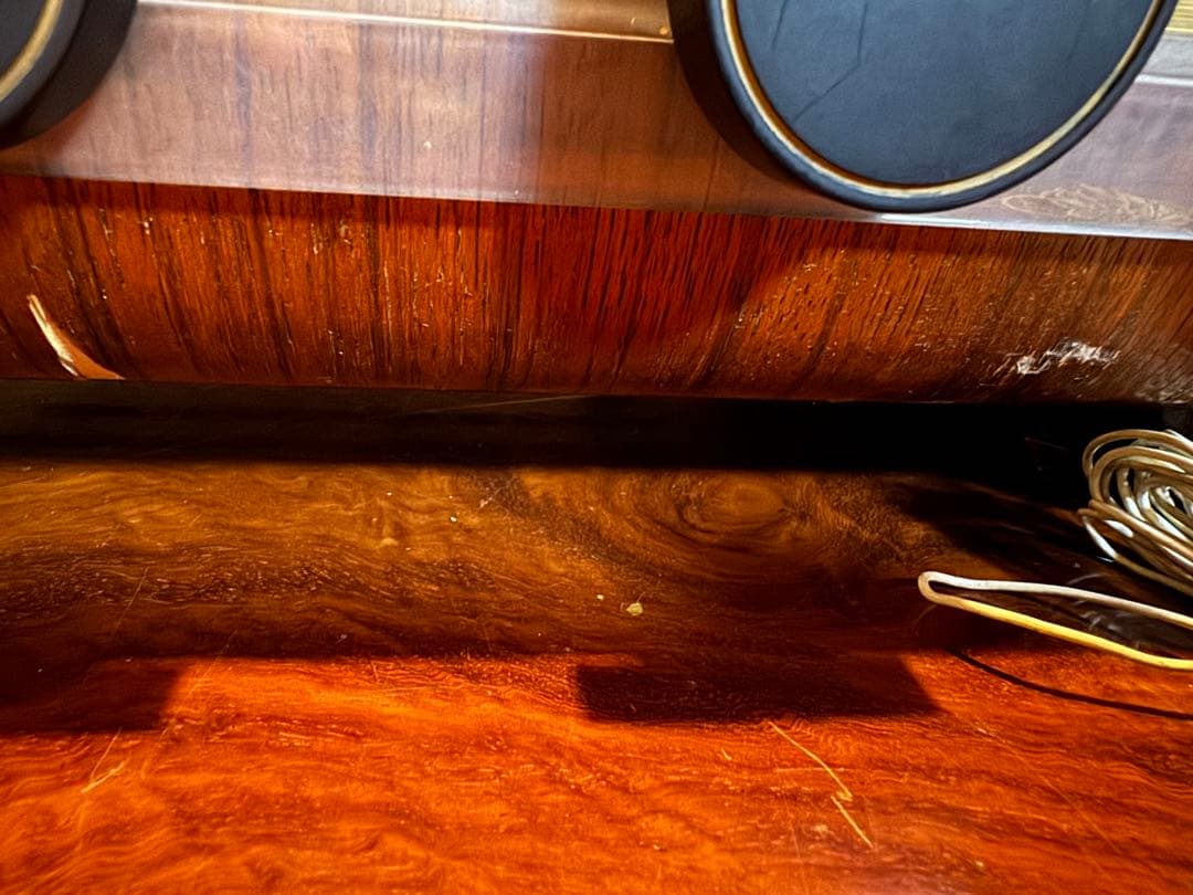 昭和レトロVictor真空管ラヂオR-703傷多数ジャンク通電OK