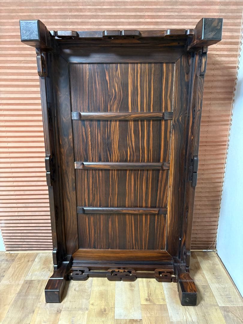 黒檀　天然木　無垢材　高級座卓　座卓　漆塗