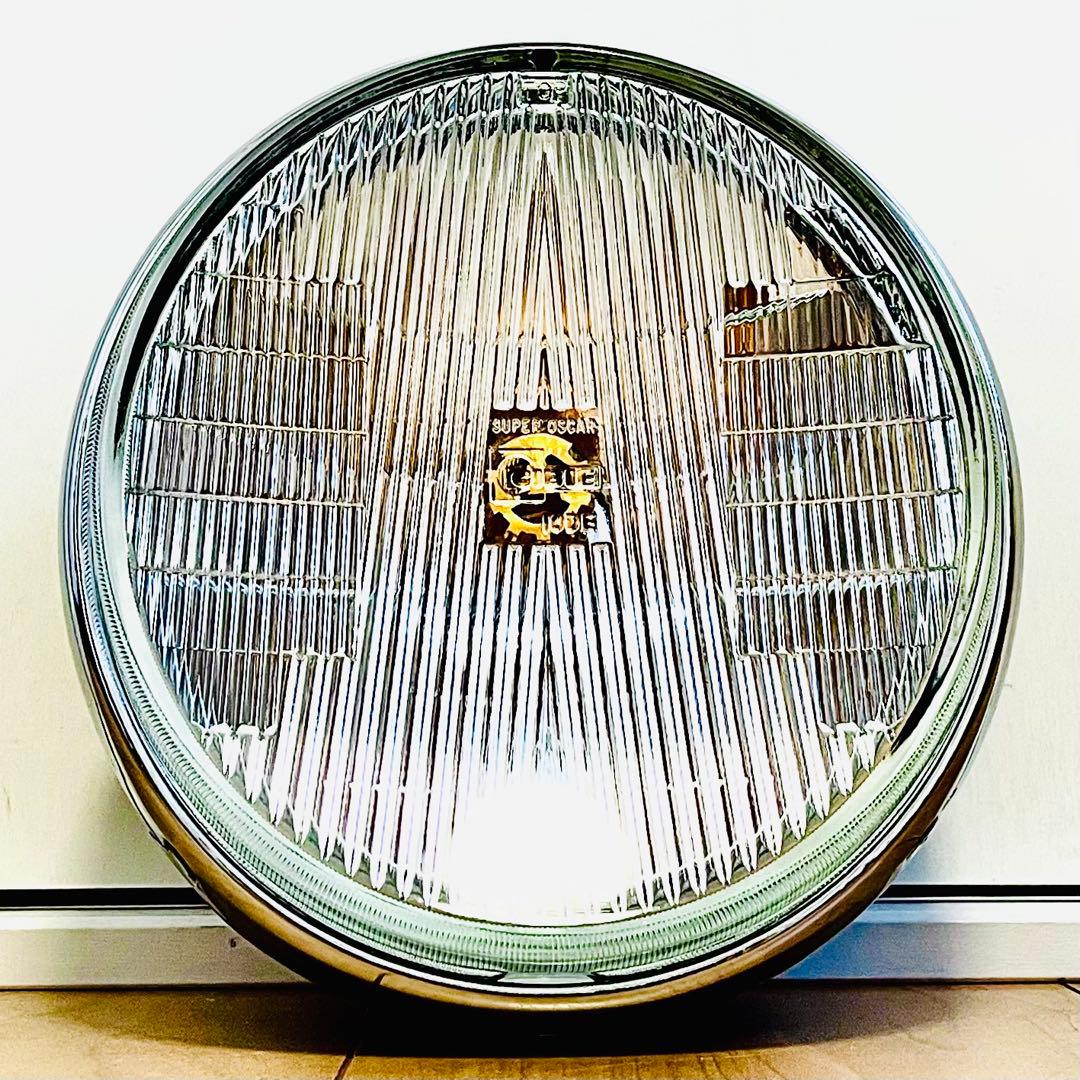 当時物 シビエ 凹み ヘッドライト CIBIE スーパーオスカー マーシャル