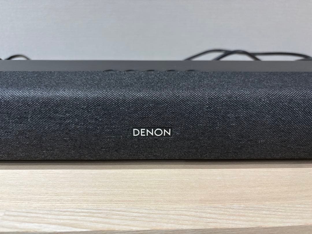 ysakページ　DENON サウンドバー 本体 リモコン付き