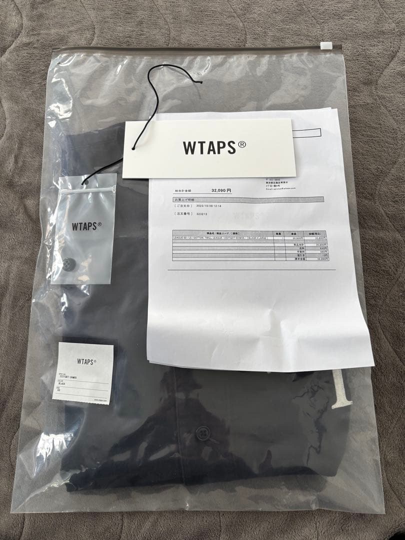 トップス wtaps LEAGUE02/LS/COTTON.TWILL.LEAGUE