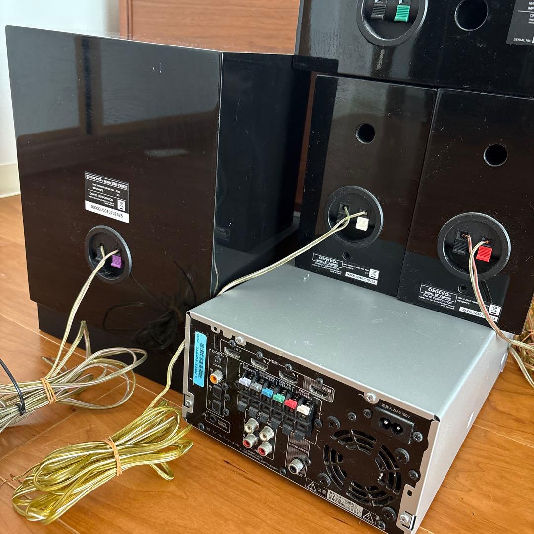 ONKYO 2.1chホームシアターシステム【ジャンク品】