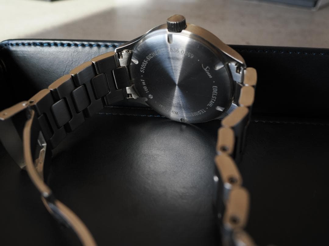 未使用ベルト、保証書付き！ジン Sinn 836