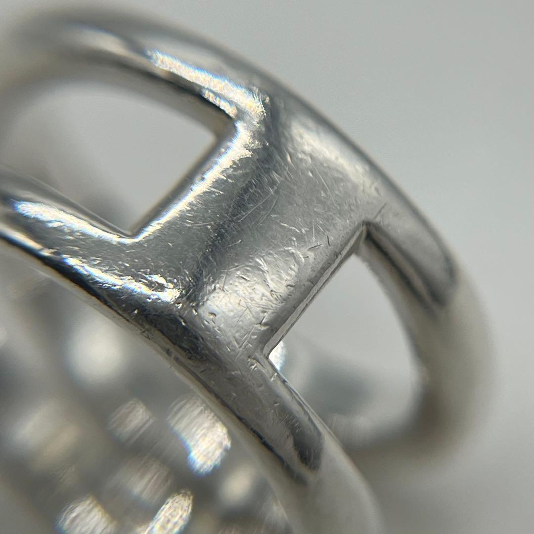 ティファニー TIFFANY ダイアゴナルリング 15号 SV925